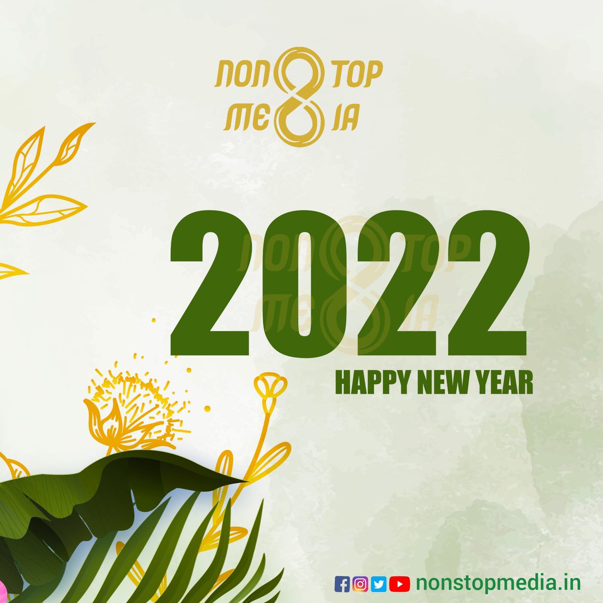 tamil_Findustry's tweet photo. May you have a great year filled with immense happiness and luck! Stay in good health and achieve greater heights of success. 🤩
✨Have a wonderful New Year 2022! ✨

#2022 #newyear #happynewyear #NewYear2022 #welcomenewyear #2021bye #Welcoming2022 https://t.co/qckm8V8u22