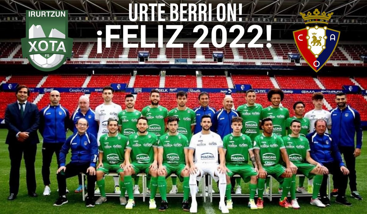 😇 Nuestros mejores deseos para este nuevo año.

Tan importante es dónde estemos, que cómo lleguemos.

Feliz 2022, urte berri on!

💚❤️ #SomosVerdesSomosRojos