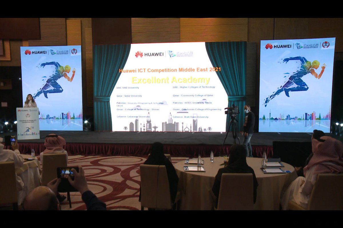OfficialHITEC's tweet photo. We are proud to announce that HUAWEICT has declared multiple universities in the Middle East Region with the title of Excellent Academy Awards. From Pakistan HITEC University has been amongst the top two Universities being honoured with the title. https://t.co/NNq7wRAmCd