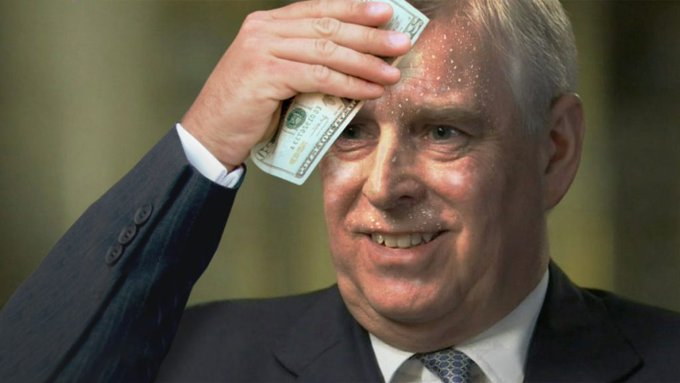 @nigelj08223325 @RobertArnol @pettet50 After the verdict Prince Andrew has regained the ability to sweat.

In a 2019 interview with BBC Newsnight, Andrew said a *problem* with Virginia Giuffre's account was that a medical condition at the time meant he could not have been sweating 

as she claims he was.

#IBelieveHer