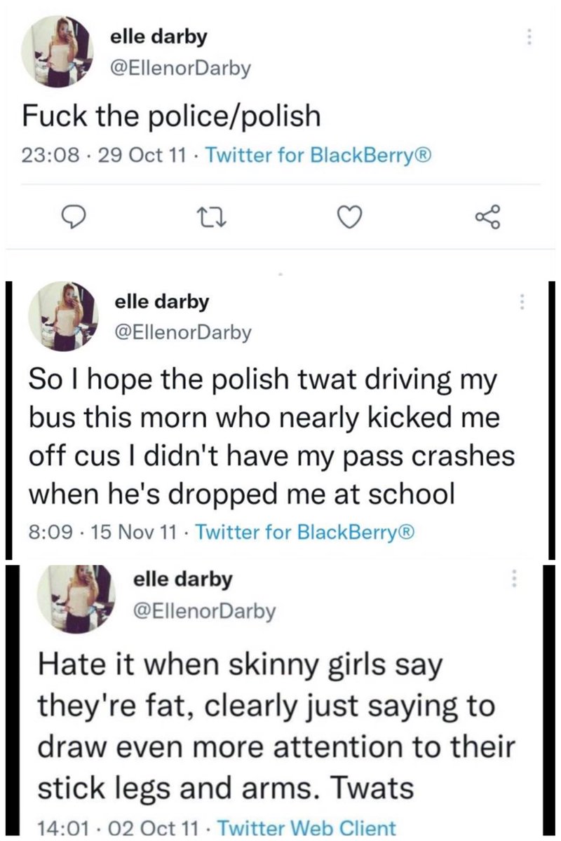 EllaThom1308's tweet photo. Racism against Chinese, Polish, Indian and Black individuals from Elle Darby and Connor Swift. Time does not condone racism. Members of these communities build their following and earn them the £. Body shaming and the list goes on. I’m beyond disappointed. https://t.co/SeBGpHiQZQ