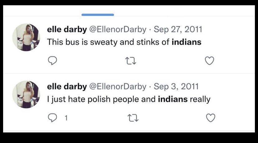 EllaThom1308's tweet photo. Racism against Chinese, Polish, Indian and Black individuals from Elle Darby and Connor Swift. Time does not condone racism. Members of these communities build their following and earn them the £. Body shaming and the list goes on. I’m beyond disappointed. https://t.co/SeBGpHiQZQ