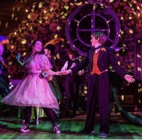 GylesB1's tweet photo. A musical magical matinee with Bella  &amp; the Kingston all-stars!  Beautifully staged telling of a richly original version of #BeautyandtheBeast at ⁦@Rosetheatre⁩ - great songs, great cast (both the old pros &amp; the young community players), great costumes/settings, great show! https://t.co/CKoAuDb3dF