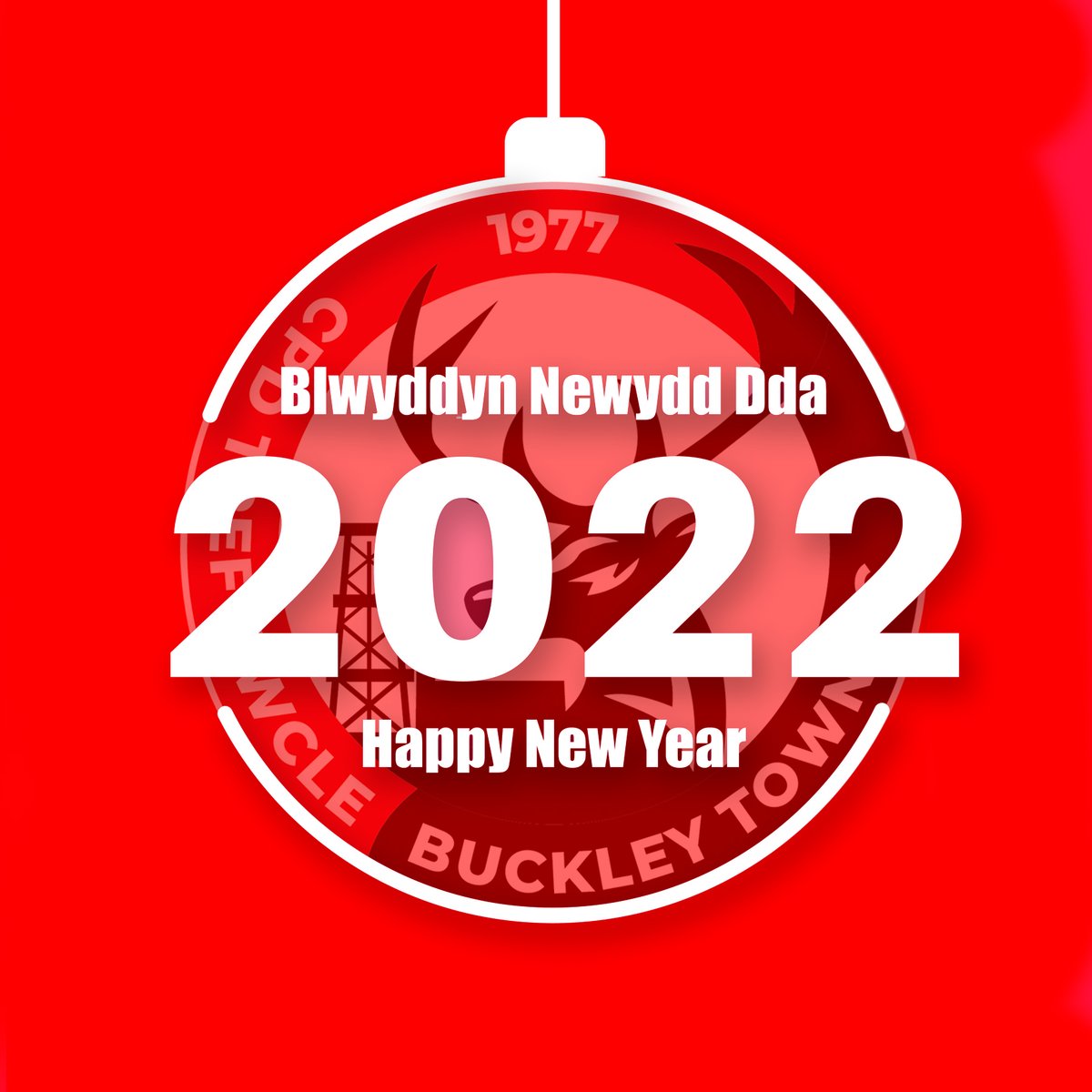 To our fans, sponsors &amp; volunteers, to the players &amp; remarkable backroom team... let's put 2021 behind us, and look forward to better things to come, and a return to doing what we do best... playing football!

Happy New Year | Blwyddyn Newydd Dda!
 
#WeAreBuckley #NiYwBwcle