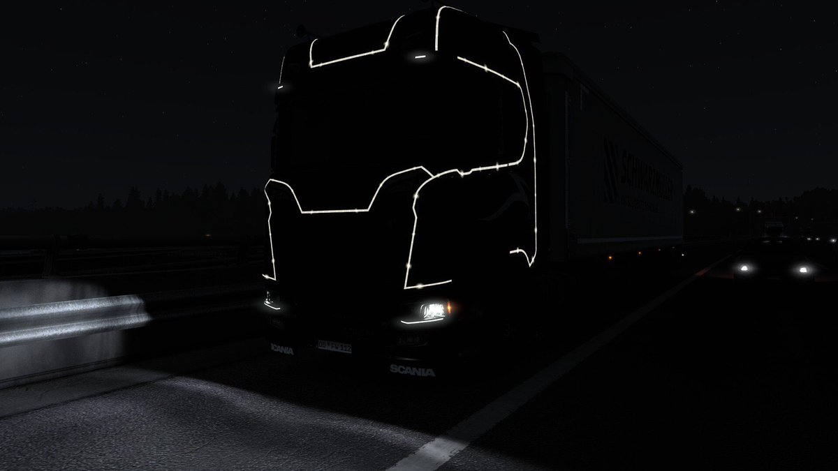 schneefeuer's tweet photo. #scs #scssoftware #ets #ets2 #HappyNewYear #NewYear2022 #EuroTruckSimulator2 #scania #Neujahr #lichterfest https://t.co/glMWv9I9zW