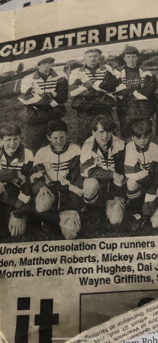 AndyRiordan81's tweet photo. Carmel juniors u14s drew 1 1 with hawarden rangers in the final aet in a game we should have won lost on pens big underdogs that day great team 👍 https://t.co/b2za0XE5kt