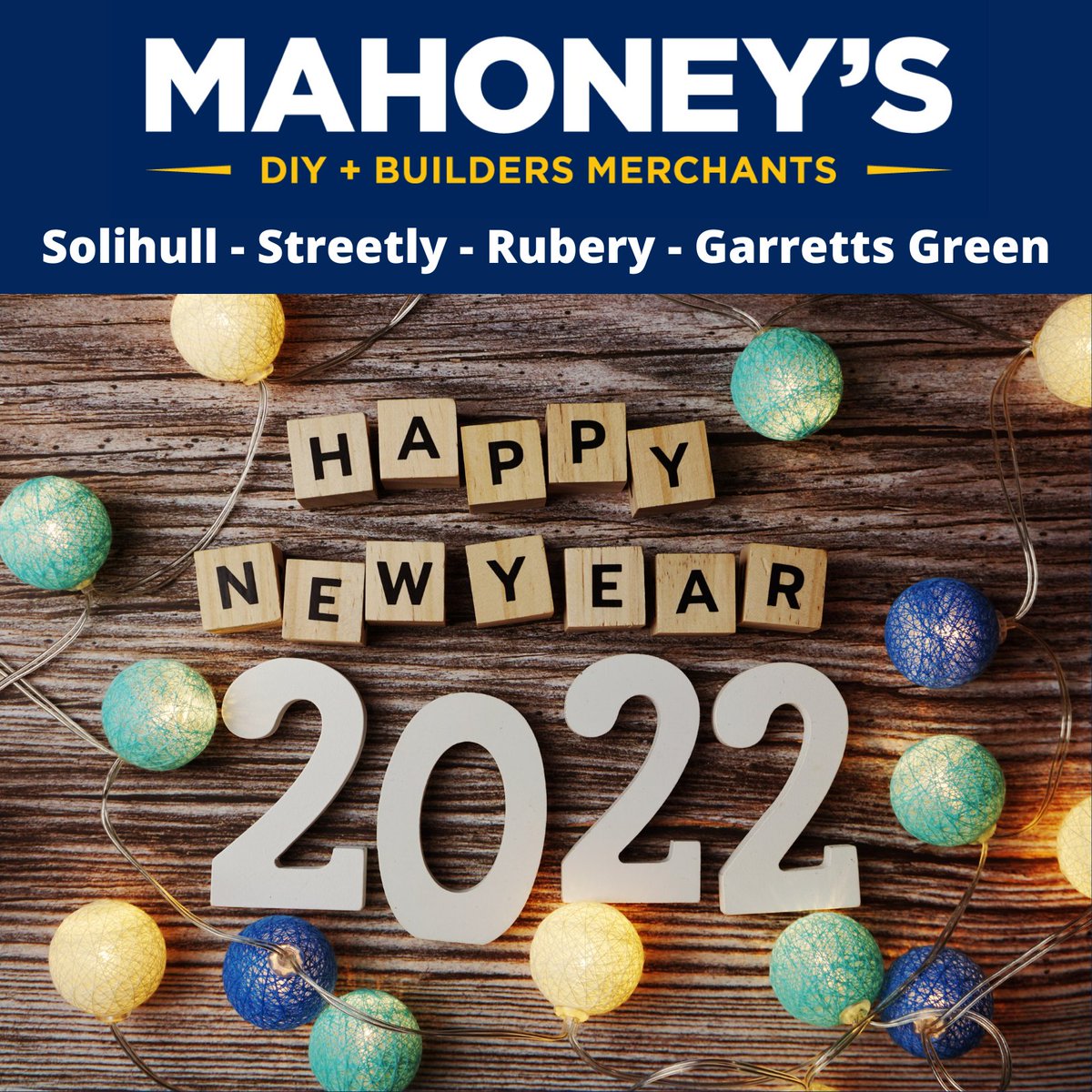 Wishing all our customers and suppliers a Happy New Year! NewYear2022  #2022 #