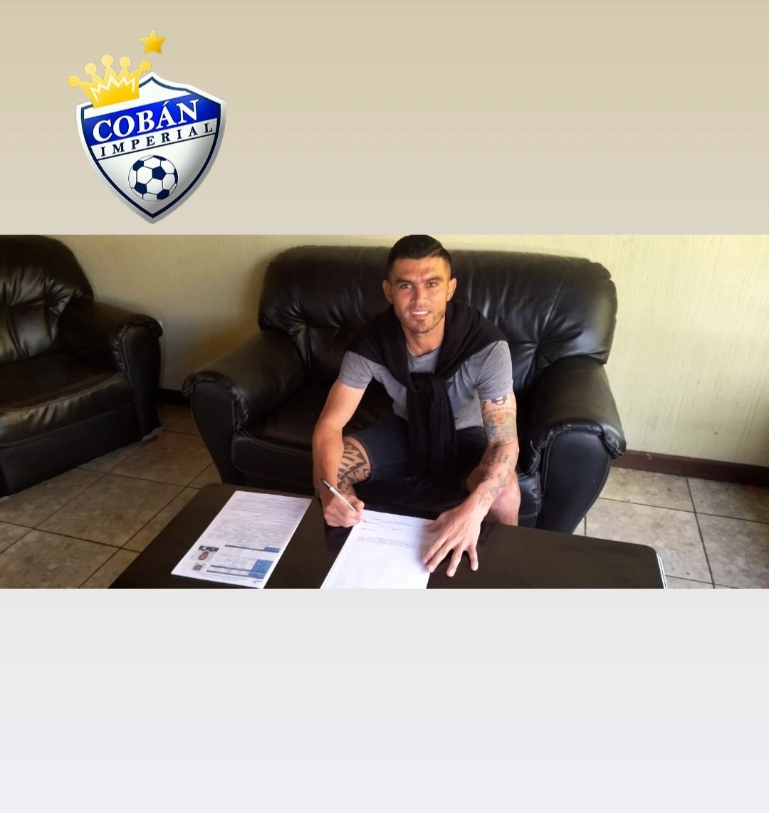 Muy agradecido con Dios por esta nueva oportunidad de seguir jugando este hermoso deporte 🙏🏼🤴🏻⚽️🏃💪🏼
<a href="/cobanimperial/">CSD Cobán Imperial</a> 🇬🇹🇨🇷