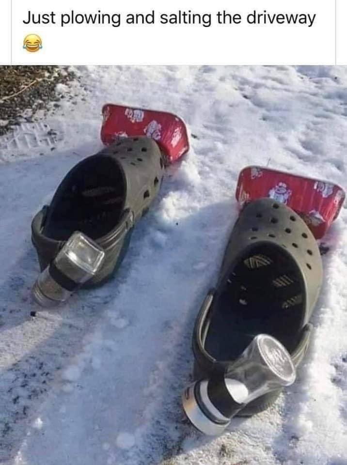 jojomom1974's tweet photo. I honest didn’t think I could top Croc gonches….but here it is @DustinMorris13
#crocsarelife #foreverbonded #youandI #bestinvention https://t.co/CXqnSZP9V7