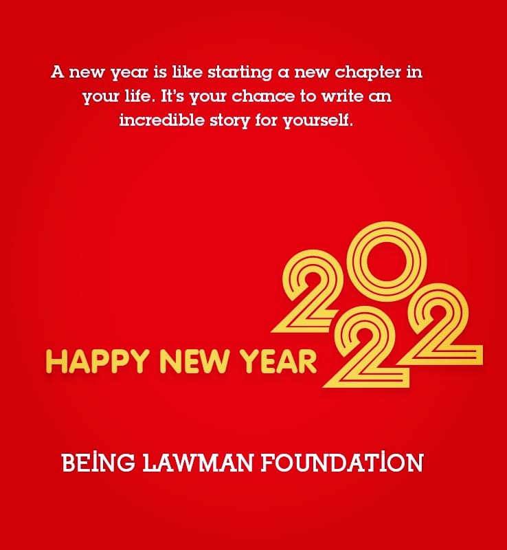 BeingLawman's tweet photo. #2022
May this upcoming year bring #GoodLuck &amp; #Prosperity to your home and life.
#LiveHappily &amp; #StayWell.
WELCOME 2022
#HappyNewYear #ByeBye2021 #NewYear2022 #NewYearWishes #LegalServices #LegalAid #LegalAwareness #NonProfitOrganisation #Equity #Integrity #Humanity #BeingLawman https://t.co/KE3fKrGsyK