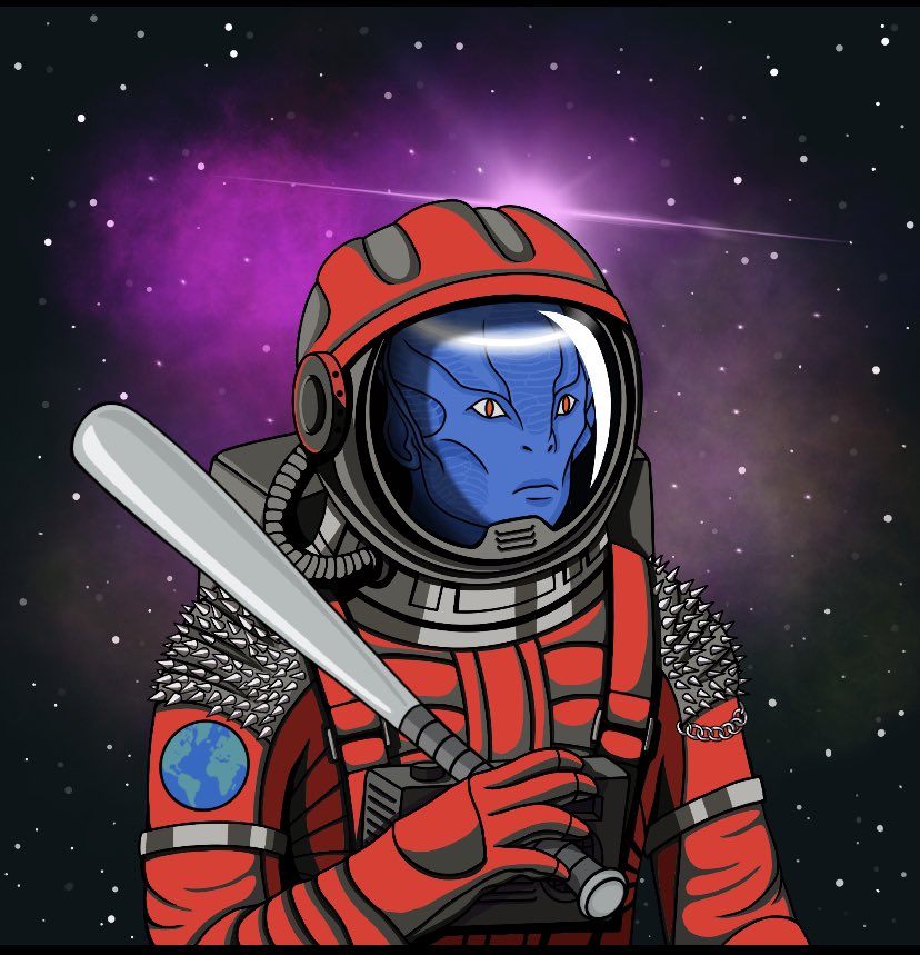 NFTSii's tweet photo. Before you end this year, do yourself a favor and scoop up a bag of @space_bums 

Low entry for the every day NFT collector, beautiful art, and utility that takes a novel to describe. Join the Space Bum fam 🚀🚀 https://t.co/dtSCsWg6Kv