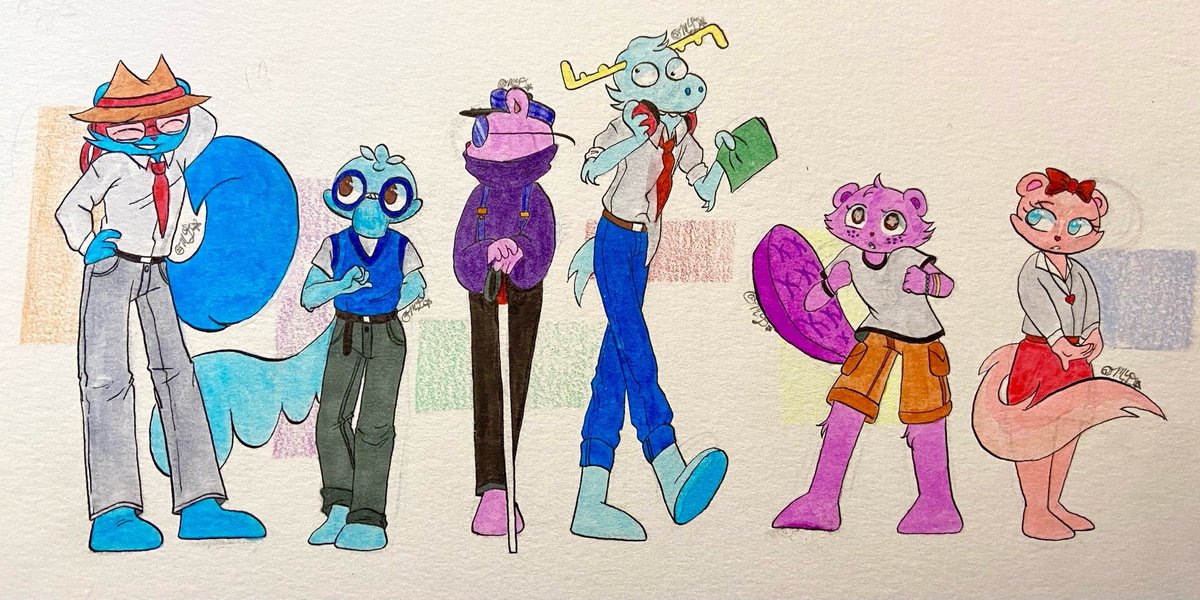 mags_archive's tweet photo. [1/3] splendid, sniffles, the mole, lumpy, toothy, and giggles, happy tree friends (2021) https://t.co/Gzibpn2ari