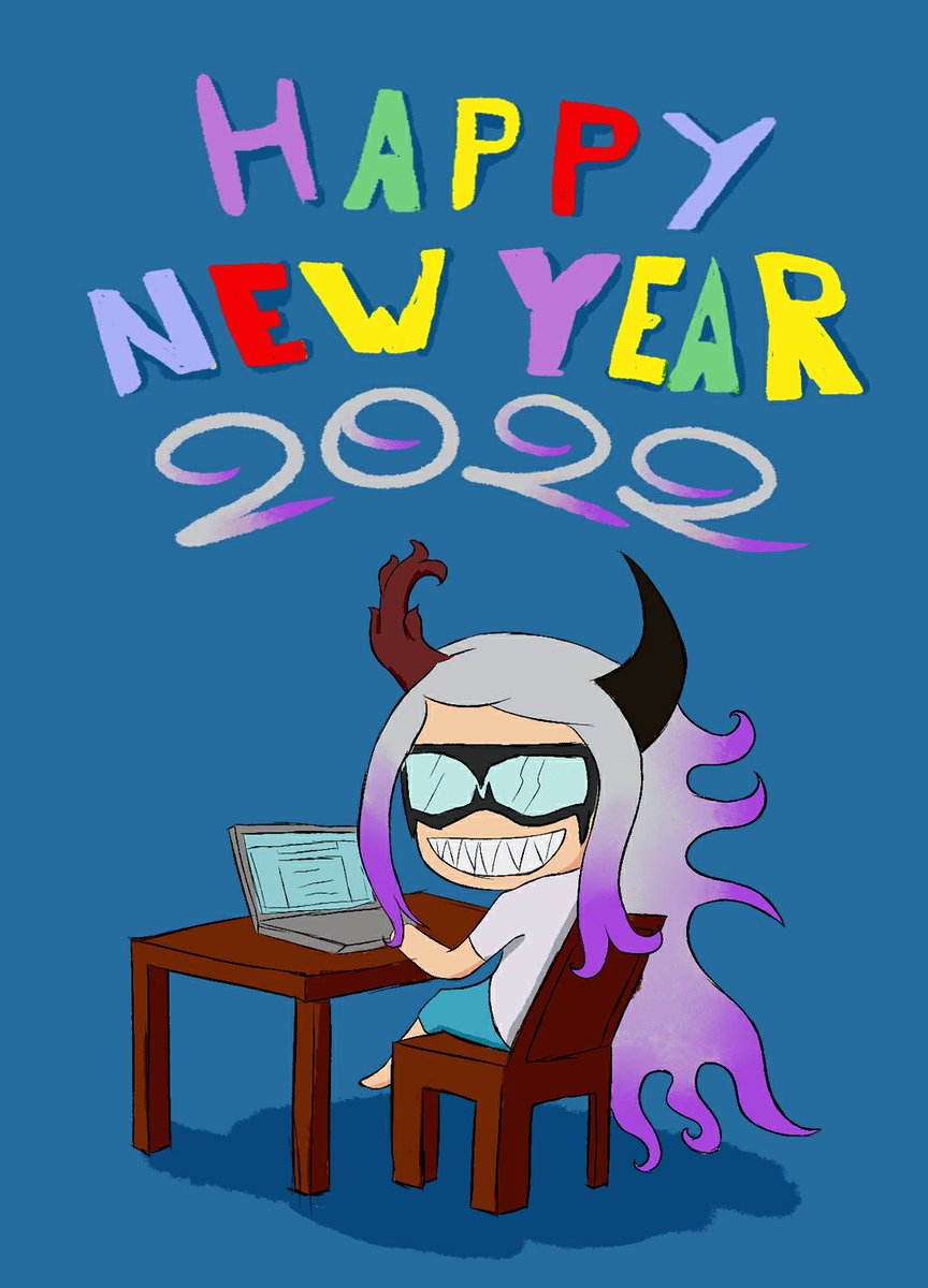 Happy new year everyone.
Hope this year will be much better then the last year and to all hellspawn to be more evil then before

Btw for my debute i think it need more time. Im still have my finals (yes, devil do have finals) and more shit to do. But just wait for it!

#Vtubers https://t.co/QWMVJDLl0B