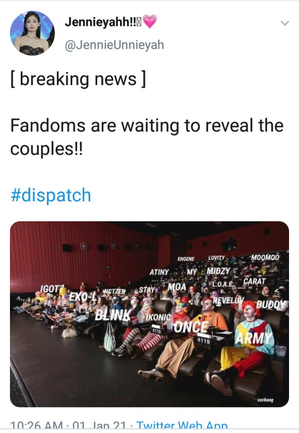 vtreelogy's tweet photo. All fandom lagi mantau dispatch.. doanya sama,, jauh² dari para bias kita 🤲🏻 https://t.co/2Zg0gX7e8b