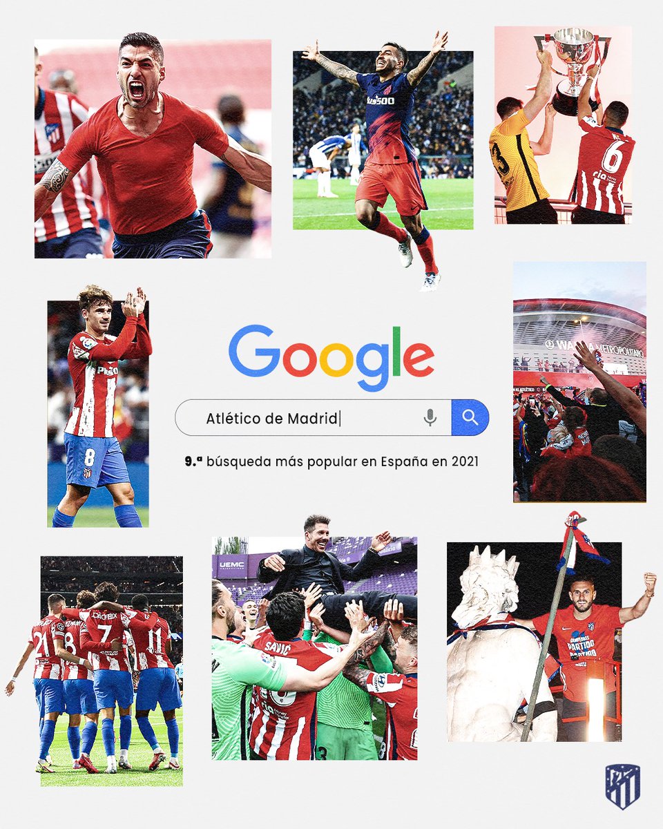 Atleti's tweet image. 🏆2️⃣0️⃣2️⃣1️⃣, campeones de @LaLiga en un año para recordar:

🔎Atlético de Madrid_

🔝🙌
