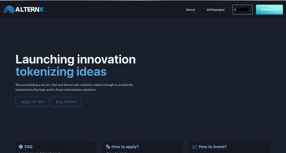 Alternx Launchpad tweet media
