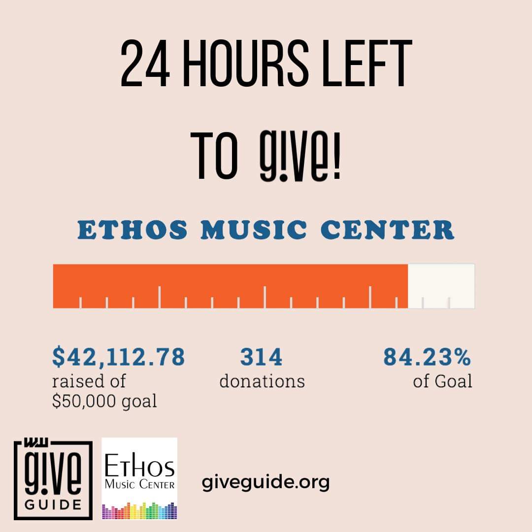 EthosMusic's tweet photo. Today is the LAST DAY to contribute to our Give!Guide campaign and we are SO CLOSE to reaching our goal! Please consider donating to support music education for Oregon youth, and a big thank you to everyone who has contributed already!🙏
https://t.co/gZXEHu1g25 https://t.co/pPojPhgYc0