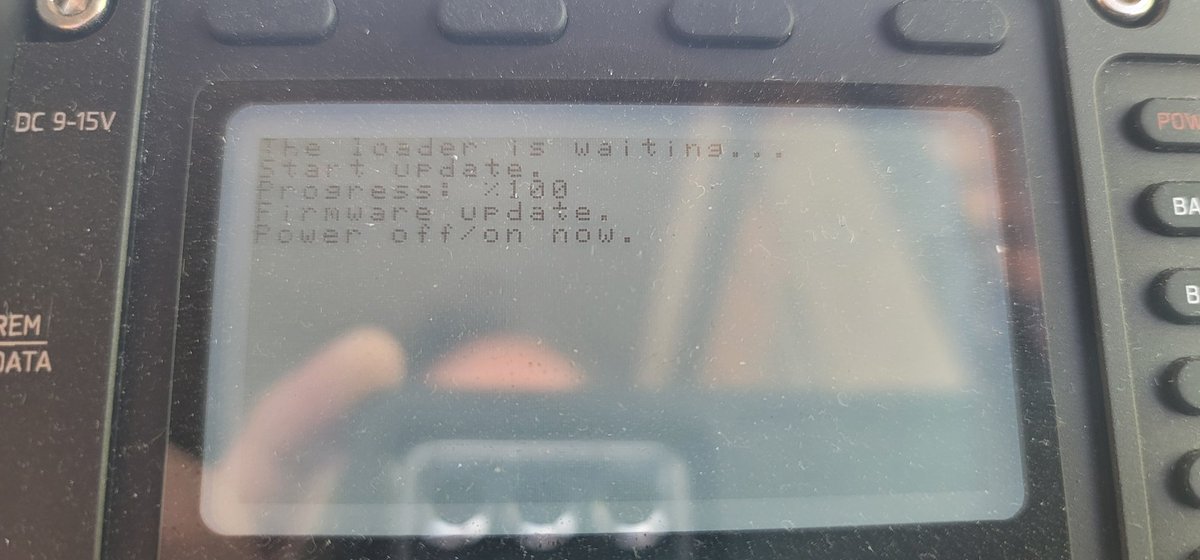 Super easy firmware update to the #lab599 TX-500 #hamradio. Have not performed the update since I bought the unit. Kudos to lab599...