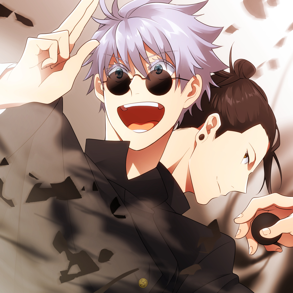 【展示】夏五プレイリスト用イラスト #腐向け #夏五 https://t.co/N5OtD3amIP 