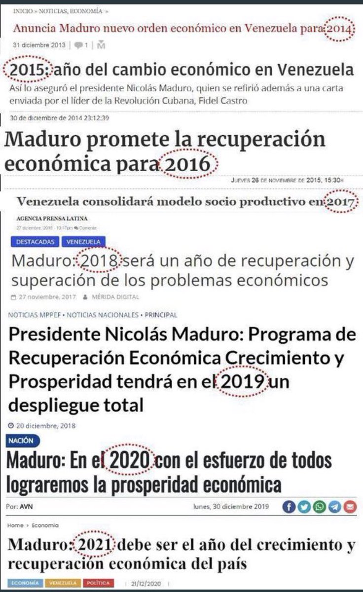 esifontes's tweet photo. @laureanomar Esto es lo que ha dicho Maduro: https://t.co/tokCflA4ni