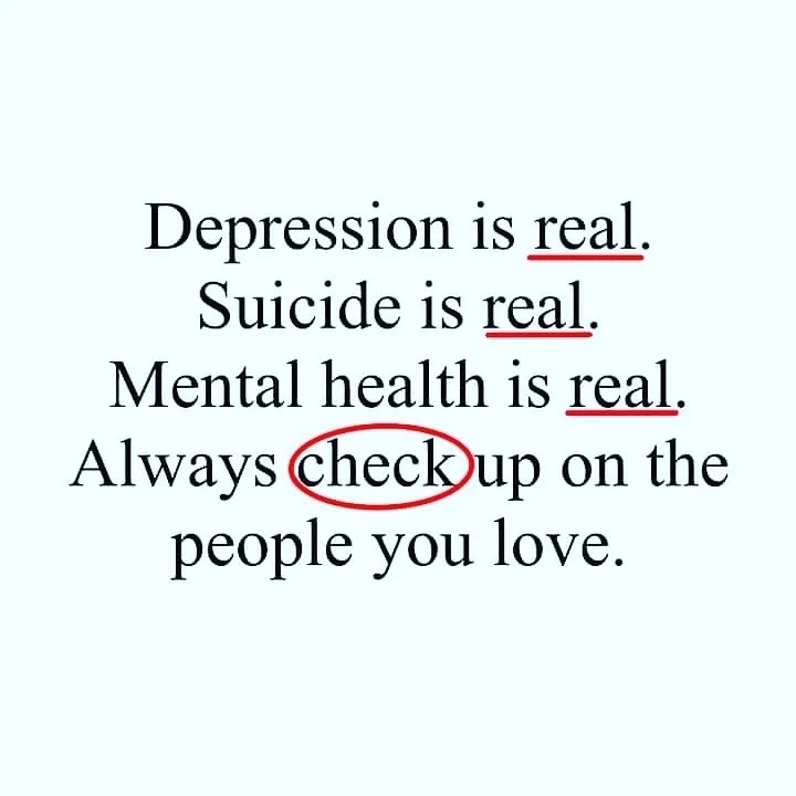 ThePaintedBrain's tweet photo. Depression is real..
..
Suicide is real ..
..
Mental health is real..

#depressionawareness #suicideawareness

https://t.co/qgCEZlusBb https://t.co/wVmMzGuDWm