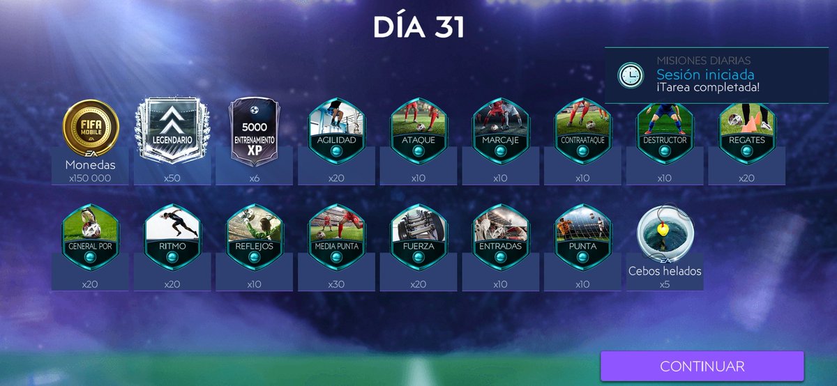 fifagreiff's tweet photo. No tengo palabras para agradecer. Feliz año @EAFIFAMOBILE https://t.co/YWmcBakRYS