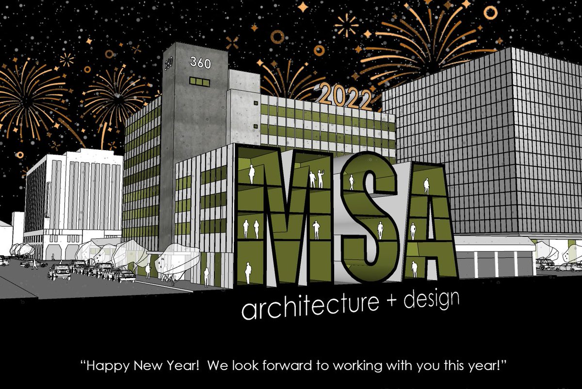 At MSA architecture + design, we wish 2022 brings hope, health, and prosperity!

#2022 #newyear #happyholidays #architecture