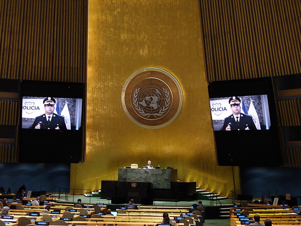 ESMultilateral's tweet photo. ➡️ Vicepresidencia de la 54° Sesión de Población y Desarrollo #CPD54, en representación del #GRULAC.
➡️ Participación de nuestro Gobierno en diversos eventos de alto nivel de la @ONU_es, demostrando compromiso como país con las temáticas que se analizan en el ámbito multilateral. https://t.co/76714o8zHS
