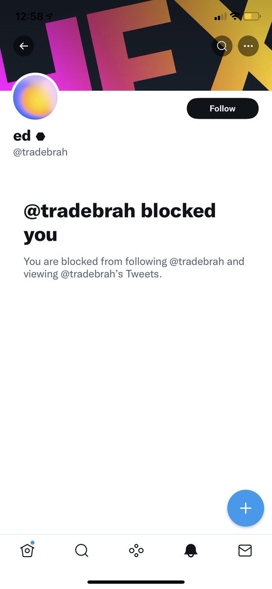 hexicantittoker's tweet photo. @tradebrah That doesn’t work when you comment and immediately block people😂😂😂 https://t.co/hdrzhBdgmH