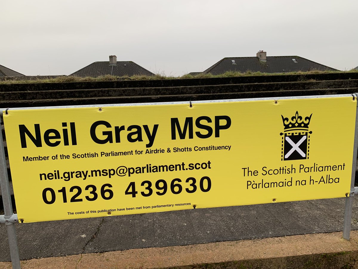 We also take this opportunity to thank our local MSP @neilgraysnp for becoming a pitchside advertising board sponsor of the club and for his continued support and help.