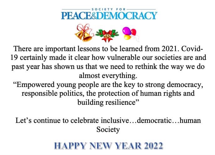 Society for Peace and Democracy tweet media