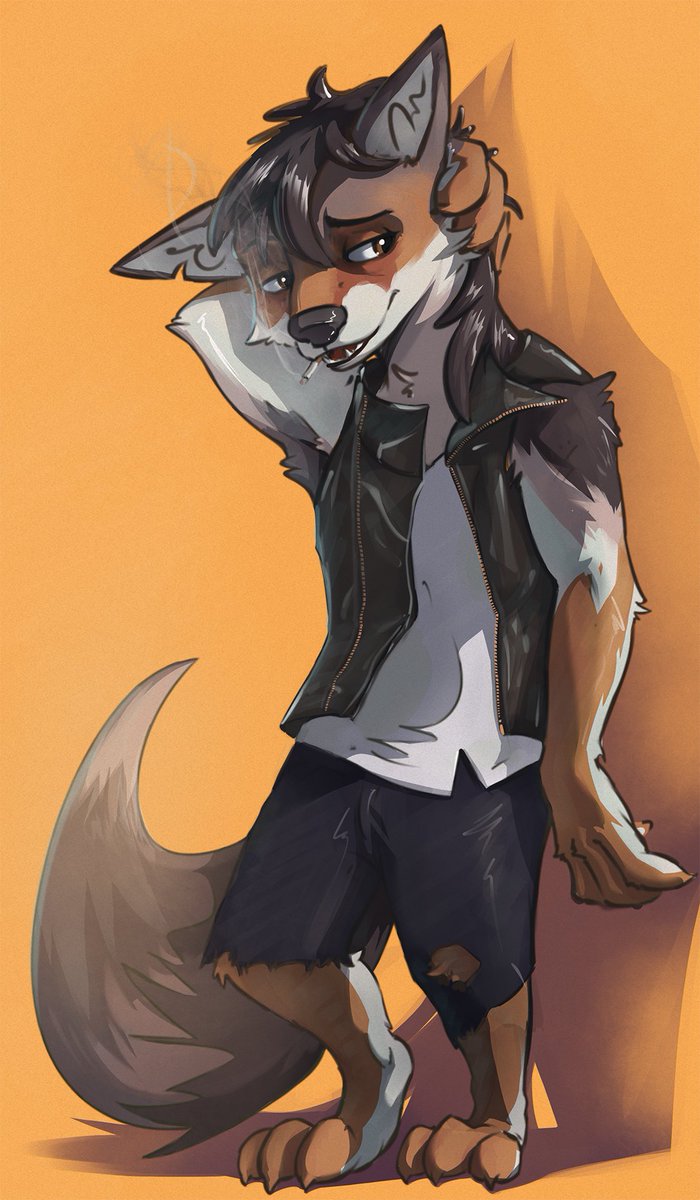 KamDrawings's tweet photo. Commission time! This one was a character design commission for @Sorren01 for a coyote character. Thanks again for the commission! https://t.co/YQGVCJCztj