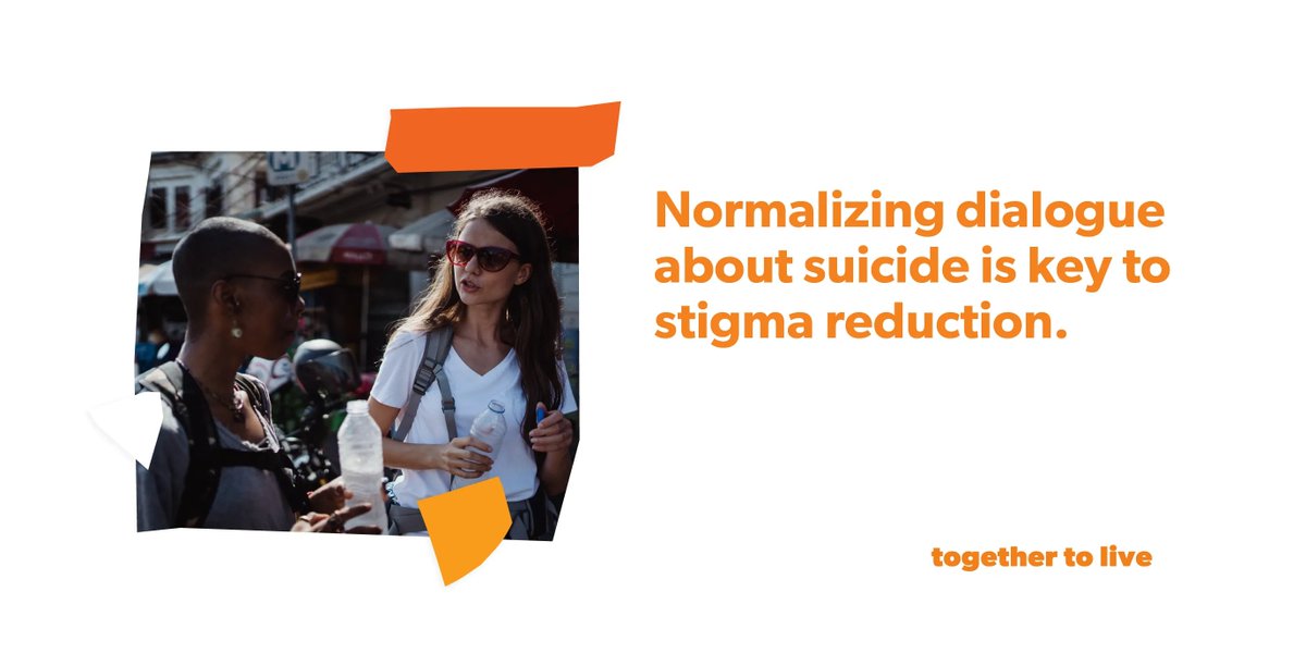 cspyyc's tweet photo. Normalizing dialogue about suicide is key to stigma reduction. Public awareness campaigns promote suicide awareness by driving the larger conversation. https://t.co/h6WFV73J4d https://t.co/2VVIXzbbUQ