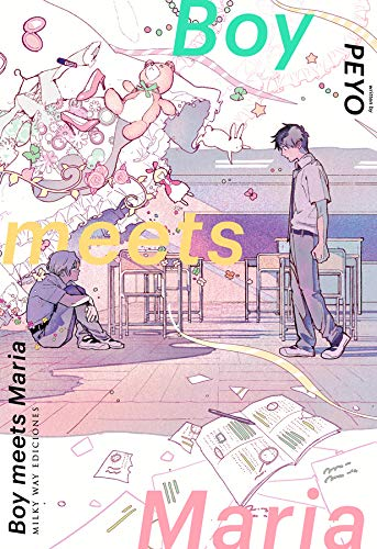 boy meets maria!!!! queer manga about a boy falling in love with a beautiful girl he saw at schoolWAIT THATS A BOY?!??! HUWAH??? really beautiful story about gender. the art style is so pretty too 