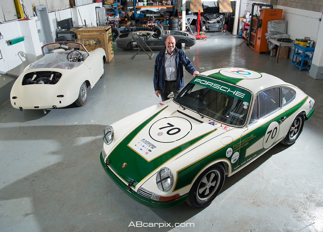 DanFurr's tweet photo. I asked @ABcollages to shoot the car for me back when it was finished in green and white (the winning entry from an @oxford_brookes graphic design competition coinciding with Porsche's seventieth anniversary, iirc?). It was impressive then, but off-the-scale awe-inspiring now. 🏁 https://t.co/P8HIKJbxbr