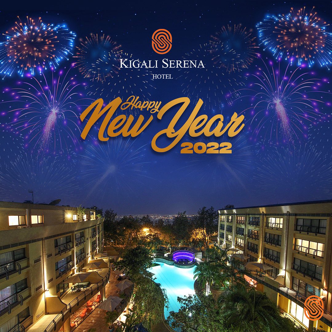 The entire Kigali Serena team wishes you a happy and prosperous new year 2️⃣0️⃣2️⃣2️⃣🎊✨
