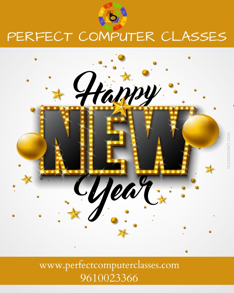 PerfectcClasses's tweet image. Happy New Year