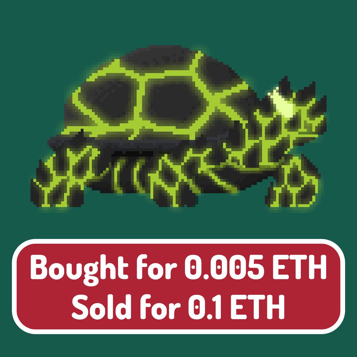 riseofturtles's tweet photo. We are keep rising at the beginning of 2022🚀🚀🎊#2022NewYear #NFT #BTC https://t.co/xGFiFfVGm8