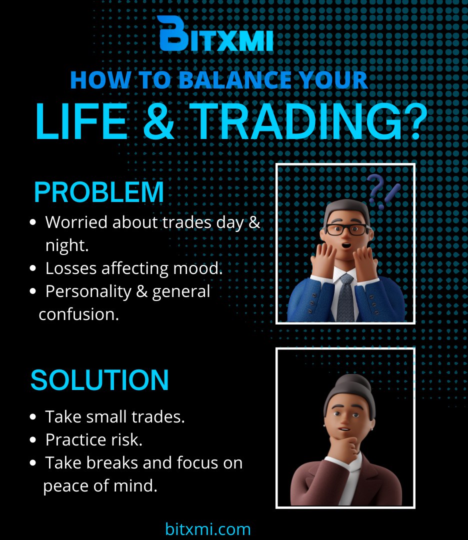 bxmitoken's tweet photo. 📢If your #trading🧮 impacts your life, here are the few #tips that will help you amplify your brain🧠 and maintain a healthy relationship between trading and life.

🔔Tag a friend who wants to see this.

#bitxmi #bitxmiexchange #bitcoin #cryptocurrency #cryptocurrencytrading https://t.co/HQgoPP6XH5