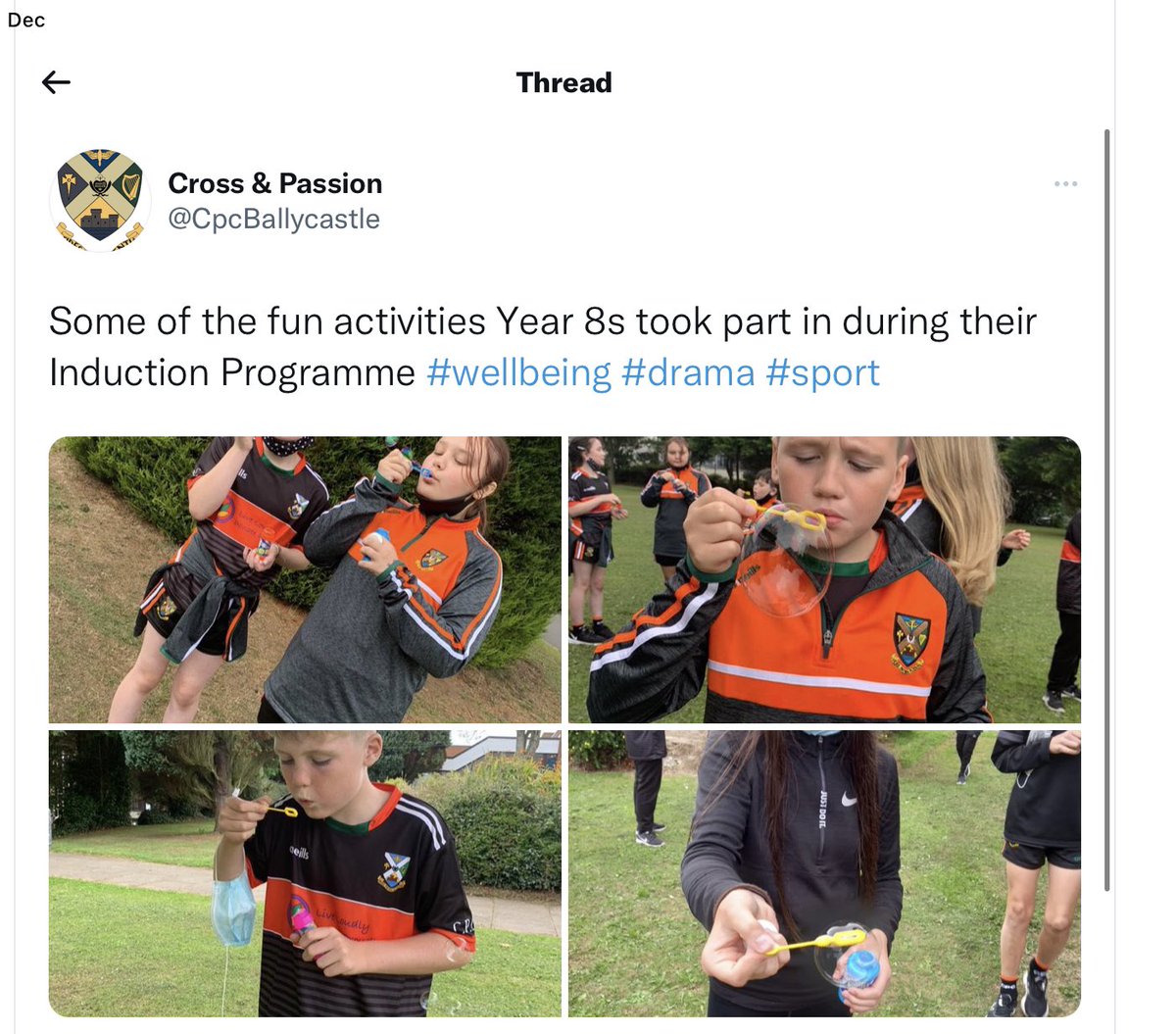 CpcBallycastle's tweet image. September 

We are all back into school again. 

We welcomed our wonderful new Year 8 pupils into CPC for the first time…..

What a fantastic year group 

#September2021