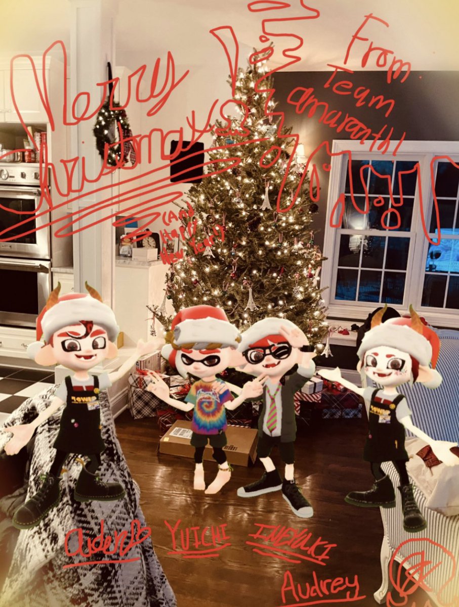 aiden_i_guess's tweet photo. #HappyNewYear2022 #Splatoon2 #gmod #easms #aidenstargazer #originalcharacters
HAPPY HOLIDAYS AND HAPPY (almost) NEW YEAR FROM TEAM AMARANTH!!! :D
Me and them thank you for all the support you guys have given us throughout 2021. And we’ll see what awaits us in 2022! ^^
💖💖💙💙💙 https://t.co/rKdVceFLci