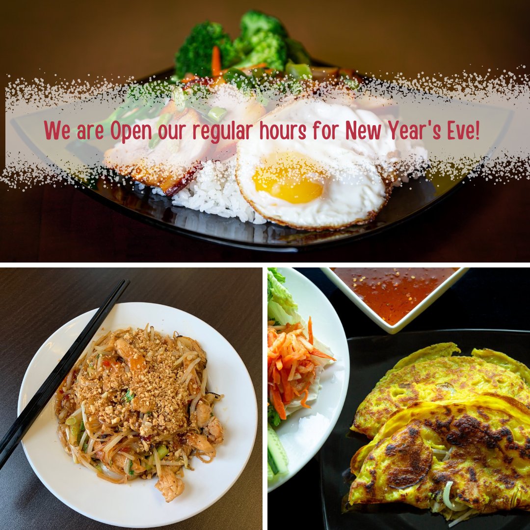 It's New Year's Eve already?
Please note both of our locations are open today 11AM-8PM. Order online via our website for pick up and enjoy a savings of 15% off your food bill.We re-open on Monday January  3rd! 
#yegfood #yegdt #yeg124street