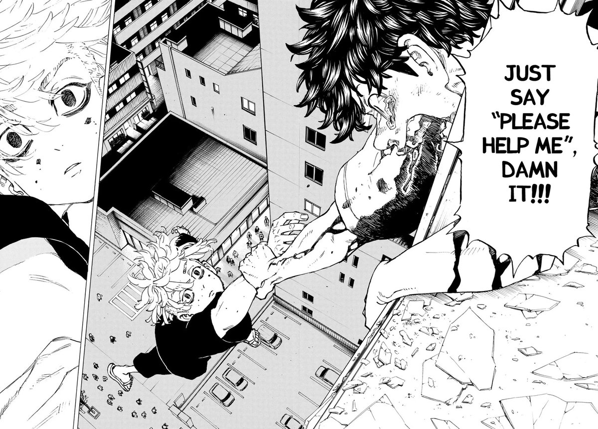 tokyo manji revengers! quest to read all time loop stories etc. dude loops back to his teenage years to save his girlfriend from dying and becomes part of a gang in the process??? it made me cry more than once