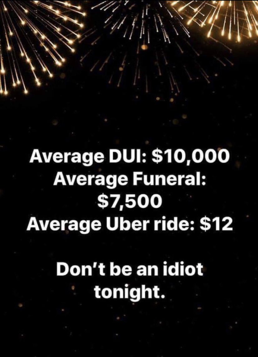 barstoolecu's tweet photo. Let’s have a great night, but don’t be stupid https://t.co/ssmVujzaQN