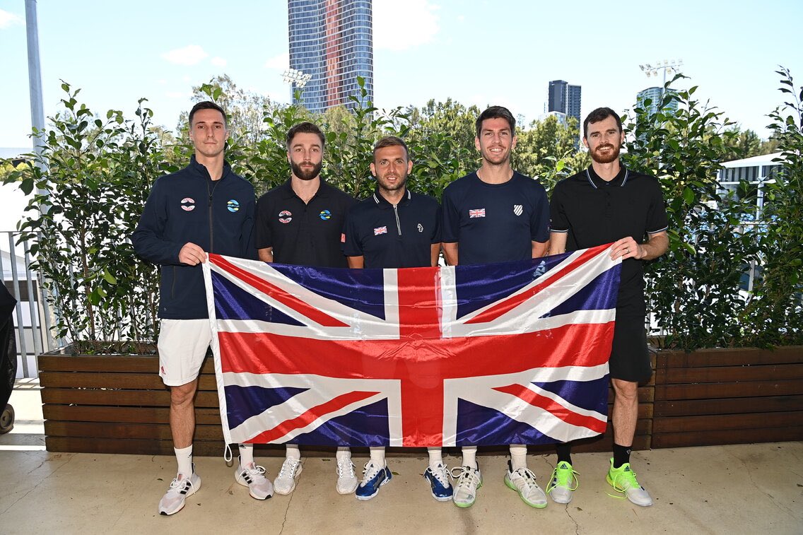 Liambroady's tweet photo. Didn’t think I’d be kicking off 2022 as the captain of TeamGB at the ATP Cup. I think 2022 might be a crazy one. Happy New Year!!! 🍾 https://t.co/7E5sca76ND