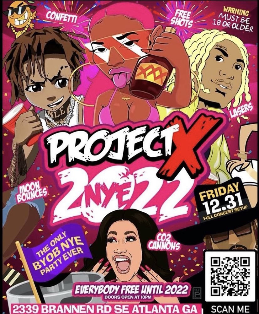 theflyestbratt's tweet photo. only move tonight #atlanta #ProjectNYE #NewYear2022 https://t.co/DBP2bSr78v