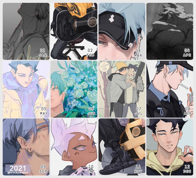 this year was a toughie but here i am, somehow made a book i'm super proud of, met some wonderful ppl, and managed to pay close attention to my mental and physical well-being

i'm very thankful for all of the support, and will continue to do my best in 2022 ; v;b 🤍 