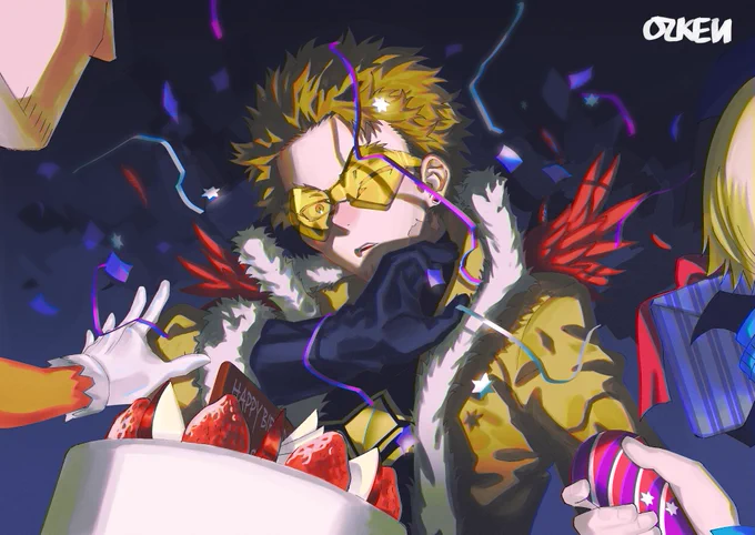 #ホークス誕生祭2021 
#ホークス生誕祭2021 
I know I am so late it's already 2022 but happy birthday Hawks! 