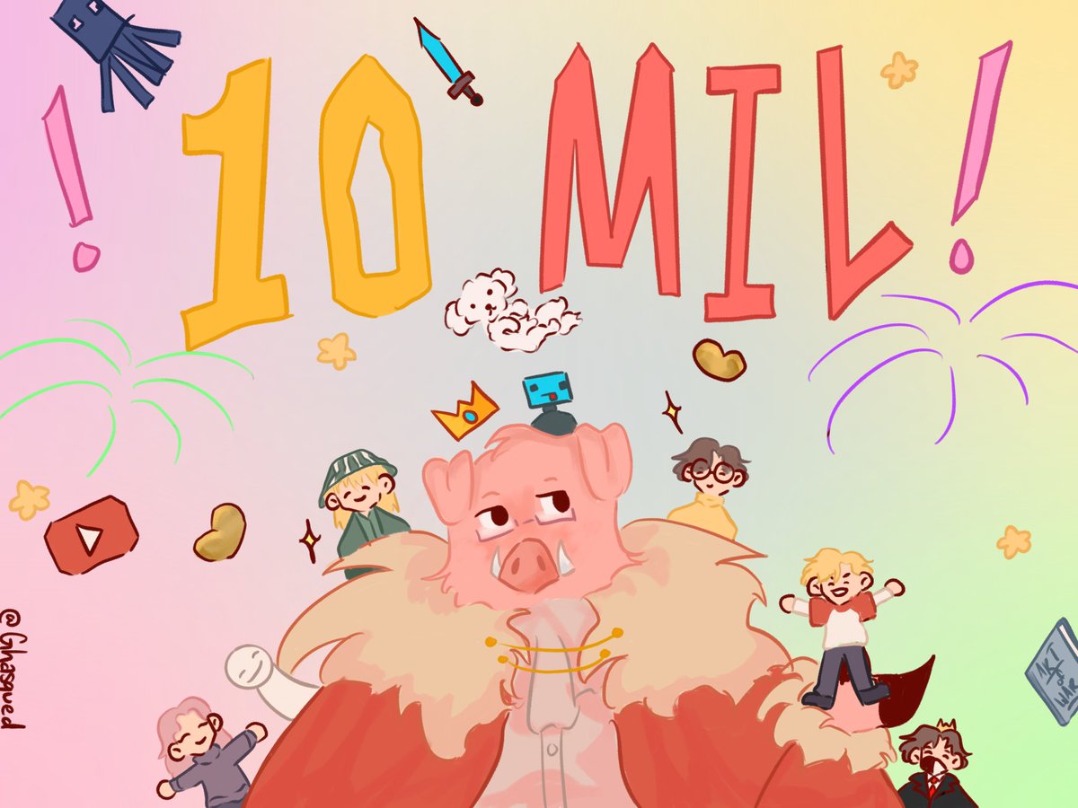 HAPPY 10 MIL TECHNO!!!!! :DD
#technofanart #TECHNO10MIL #technobladefanart