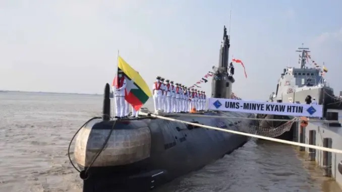 mrlynx_oficial's tweet photo. #Myanmar celebrated the 74th anniversary of their Armed Forces with the induction of four new Hongdu K-8W Karakorum for basic jet training and six #Yak130 for advance training and their 2nd submarine a #Type035 #SSK that was earlier in service with #PLAN Navy and built in 2003. https://t.co/NfxWupAzSD